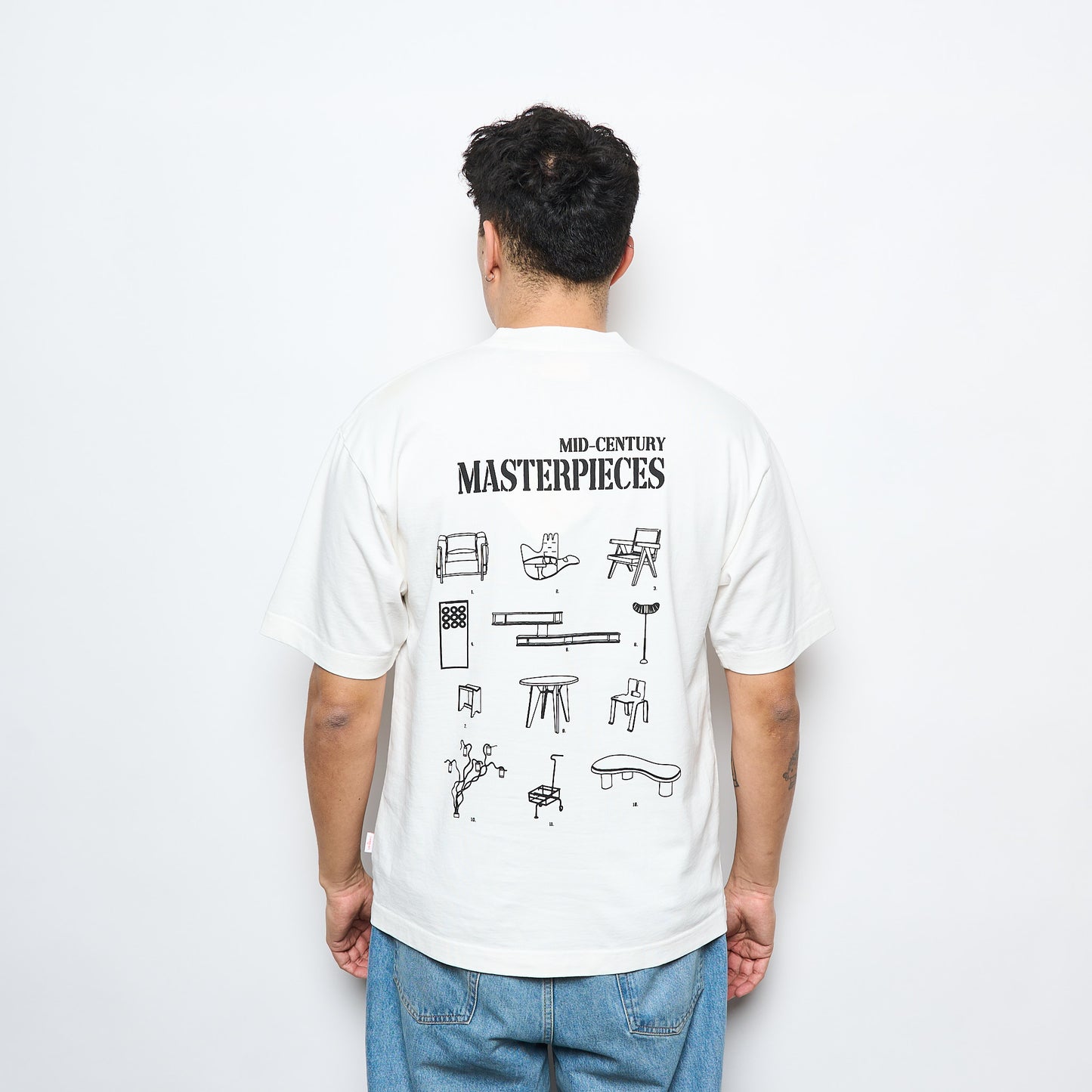 Verlan Paris - Design Masterpieces T-Shirt (Off White)