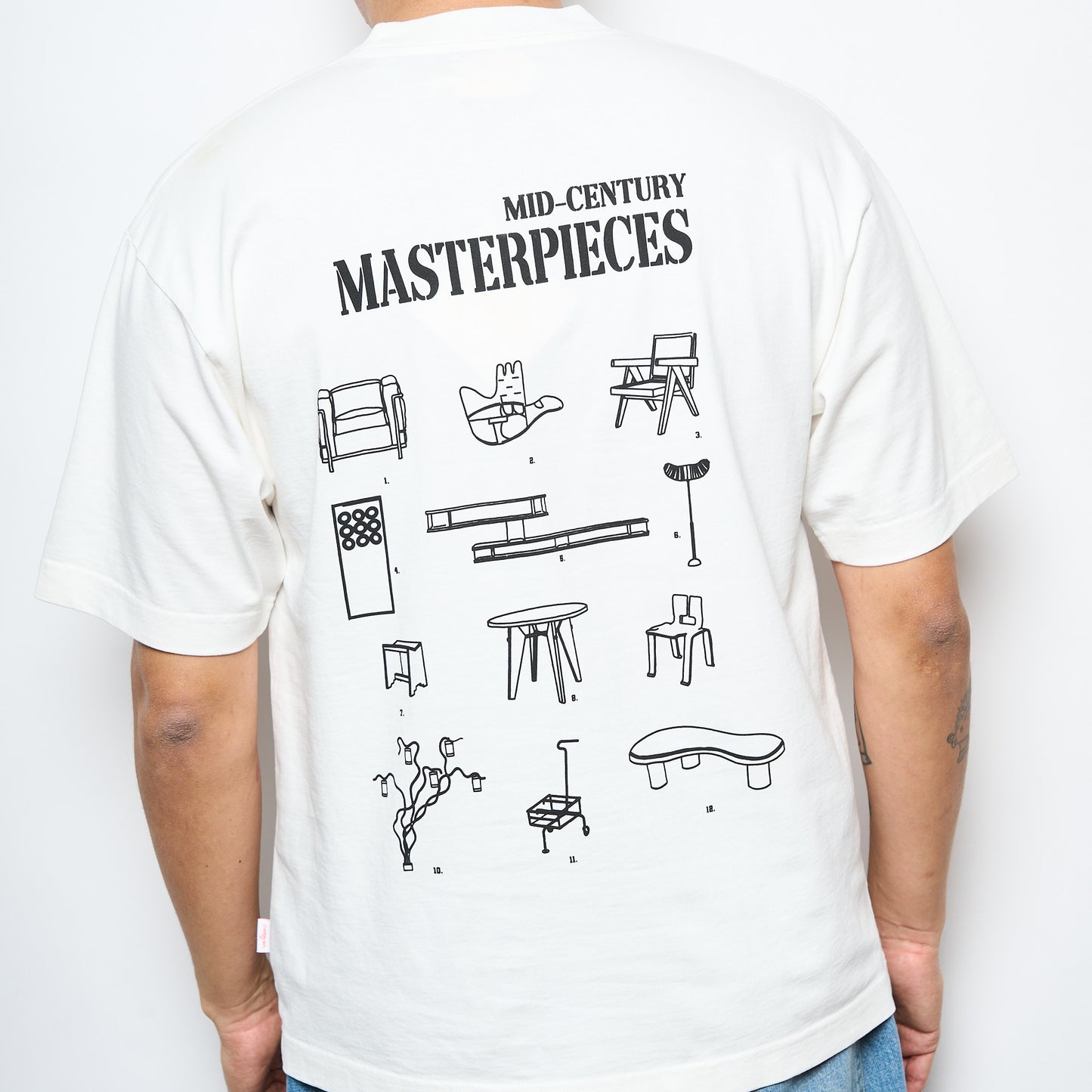Verlan Paris - Design Masterpieces T-Shirt (Off White)