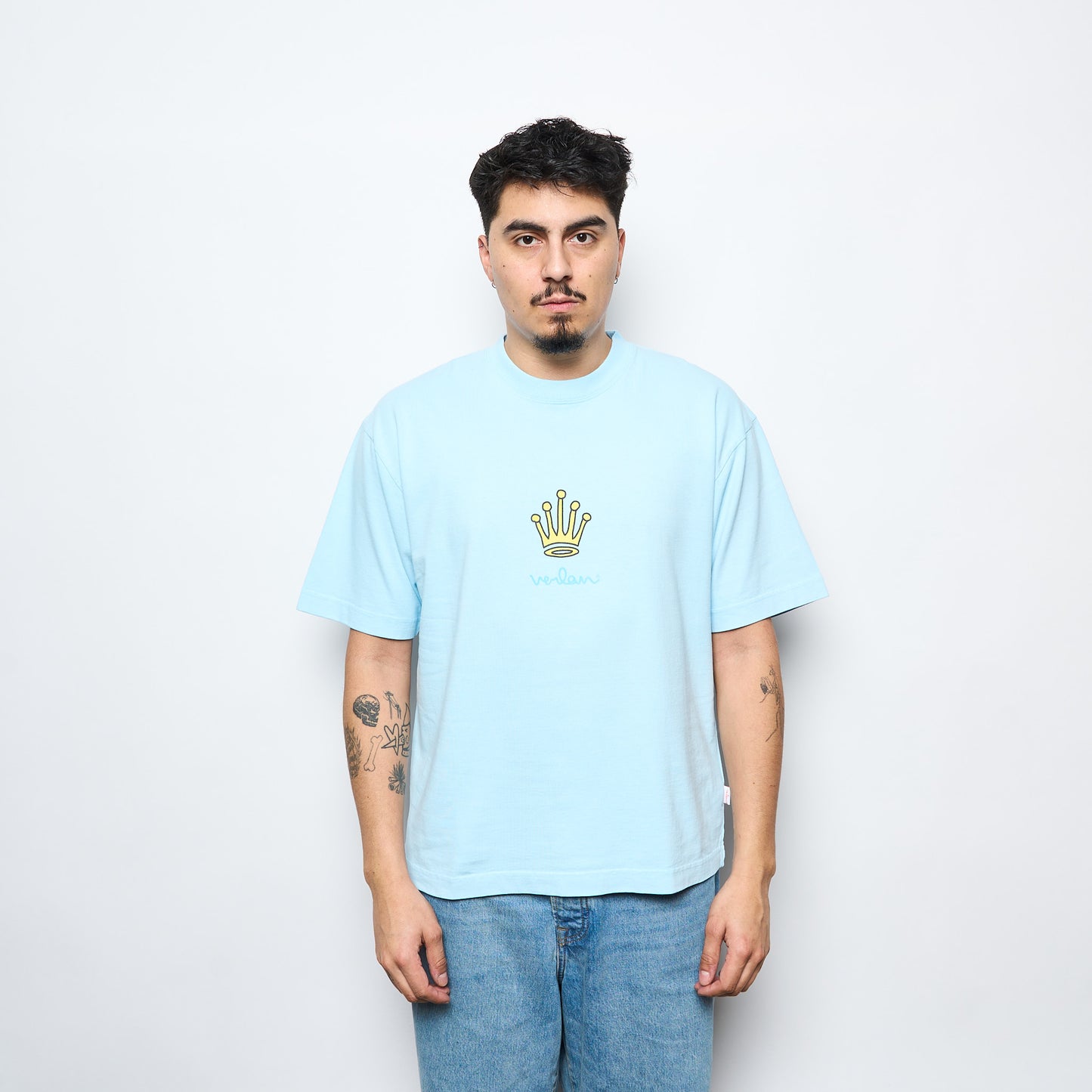 Verlan Paris - Vintage Watch T-Shirt (Light Blue)