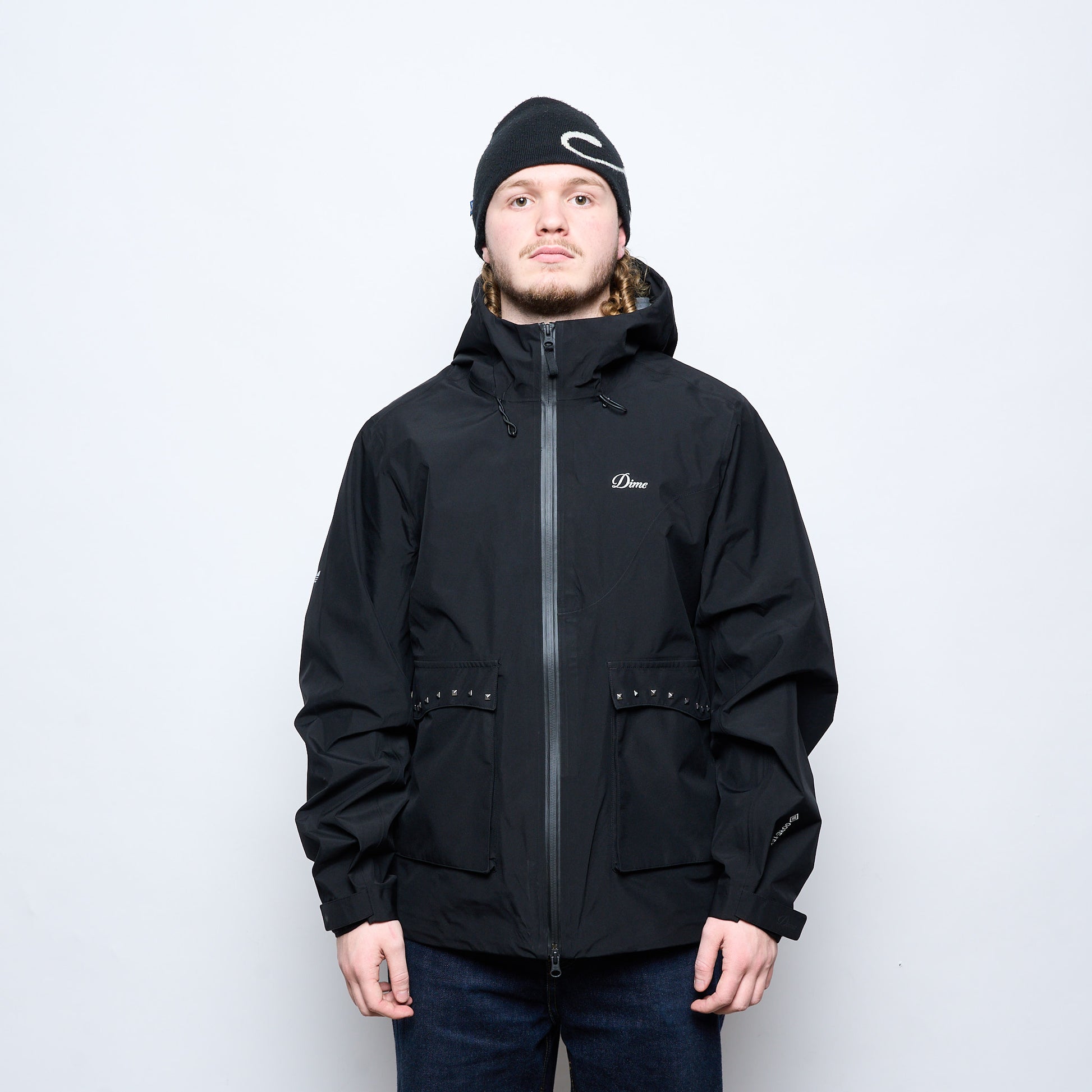 Veste - DIME x ADIDAS Skateboarding - Stud Jacket GTX (Black)