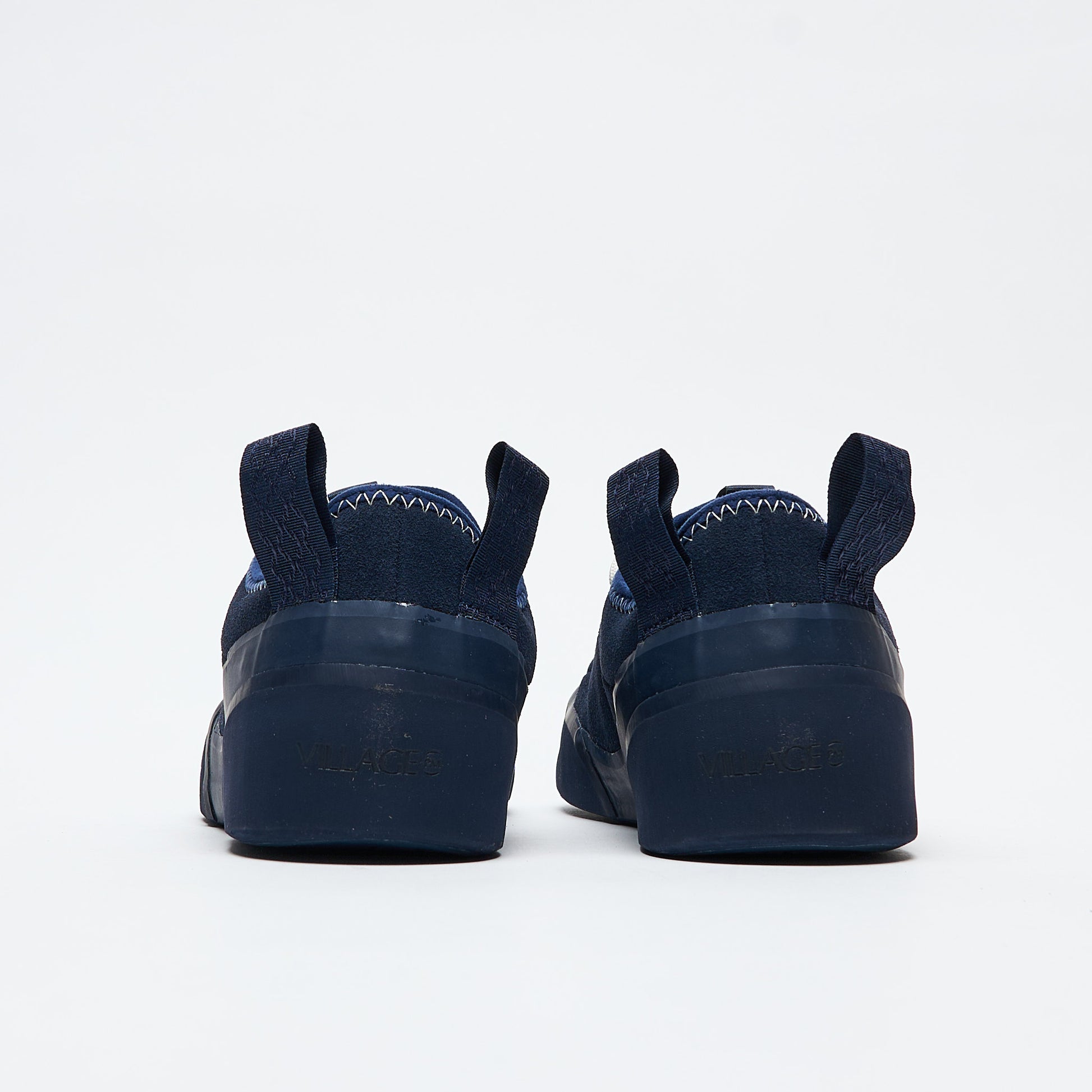 Village PM - 1PM Leather Suede (Navy/Navy)