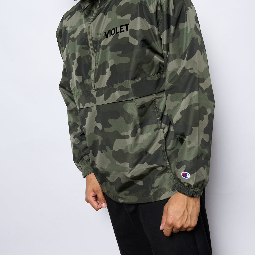 Violet Skateboards - Peace Jacket (Green Camo)
