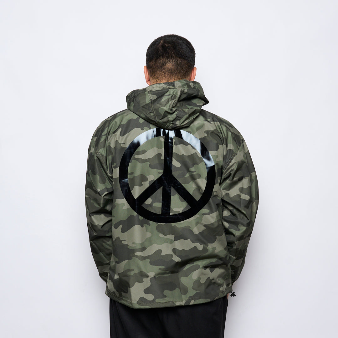 Violet Skateboards - Peace Jacket (Green Camo)