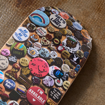 Violet Skateboards - Buttons Wood Deck 8