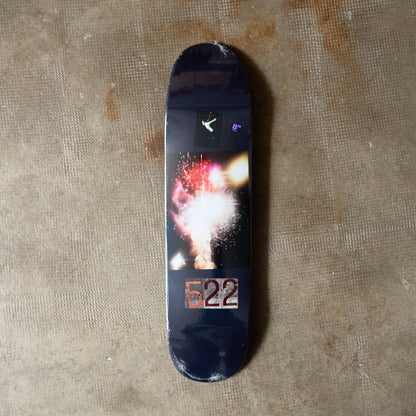 Violet Skateboards - Fireworks Troy Gibson Shaped Deck