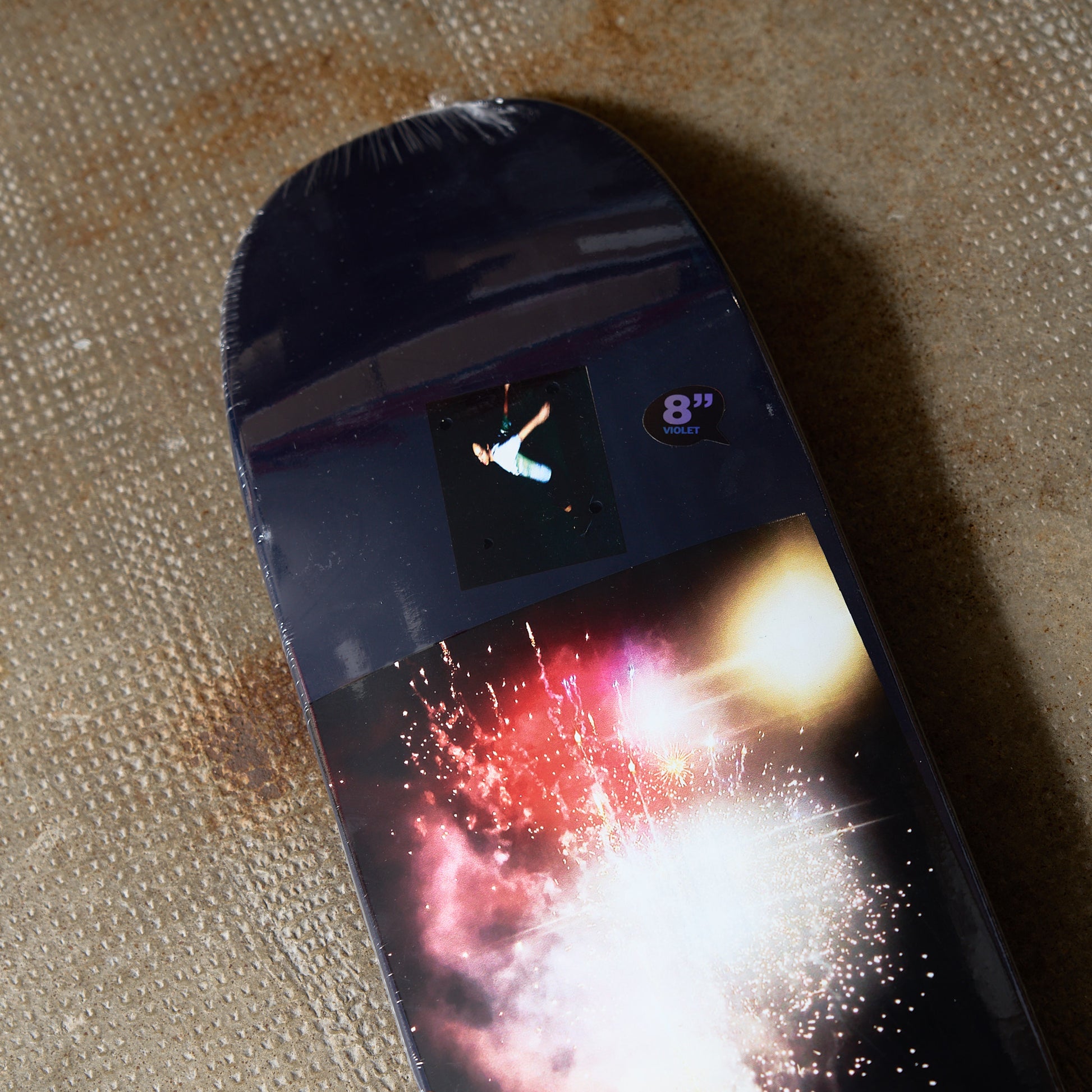 Violet Skateboards - Fireworks Troy Gibson Shaped Deck