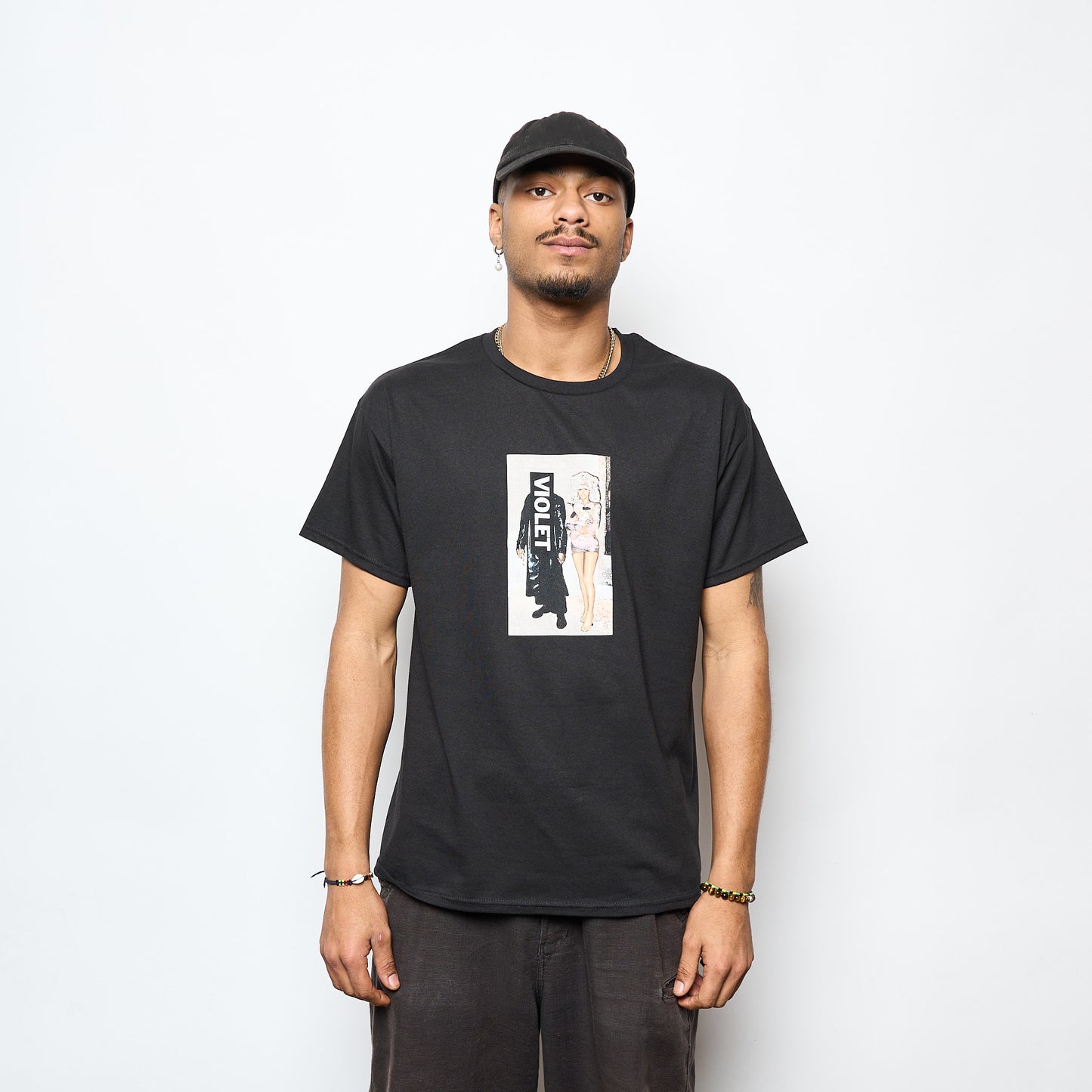 Violet Skateboards - It's a girls World Tee (Black)