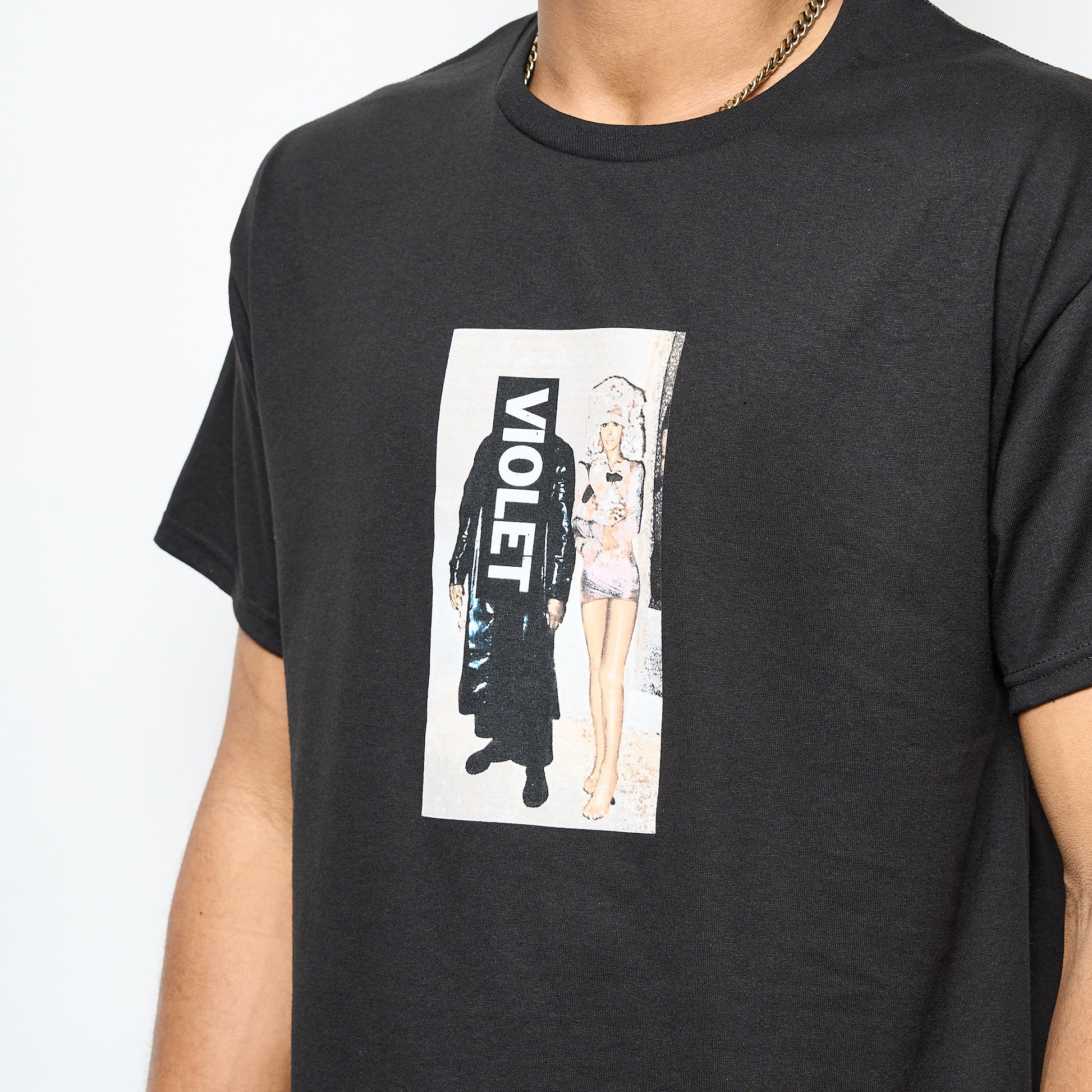 Violet Skateboards - It's a girls World Tee (Black)