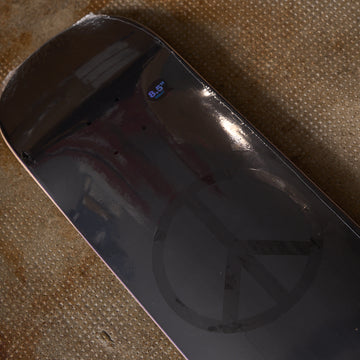 Violet Skateboards - Peace Deck All Black 8.5