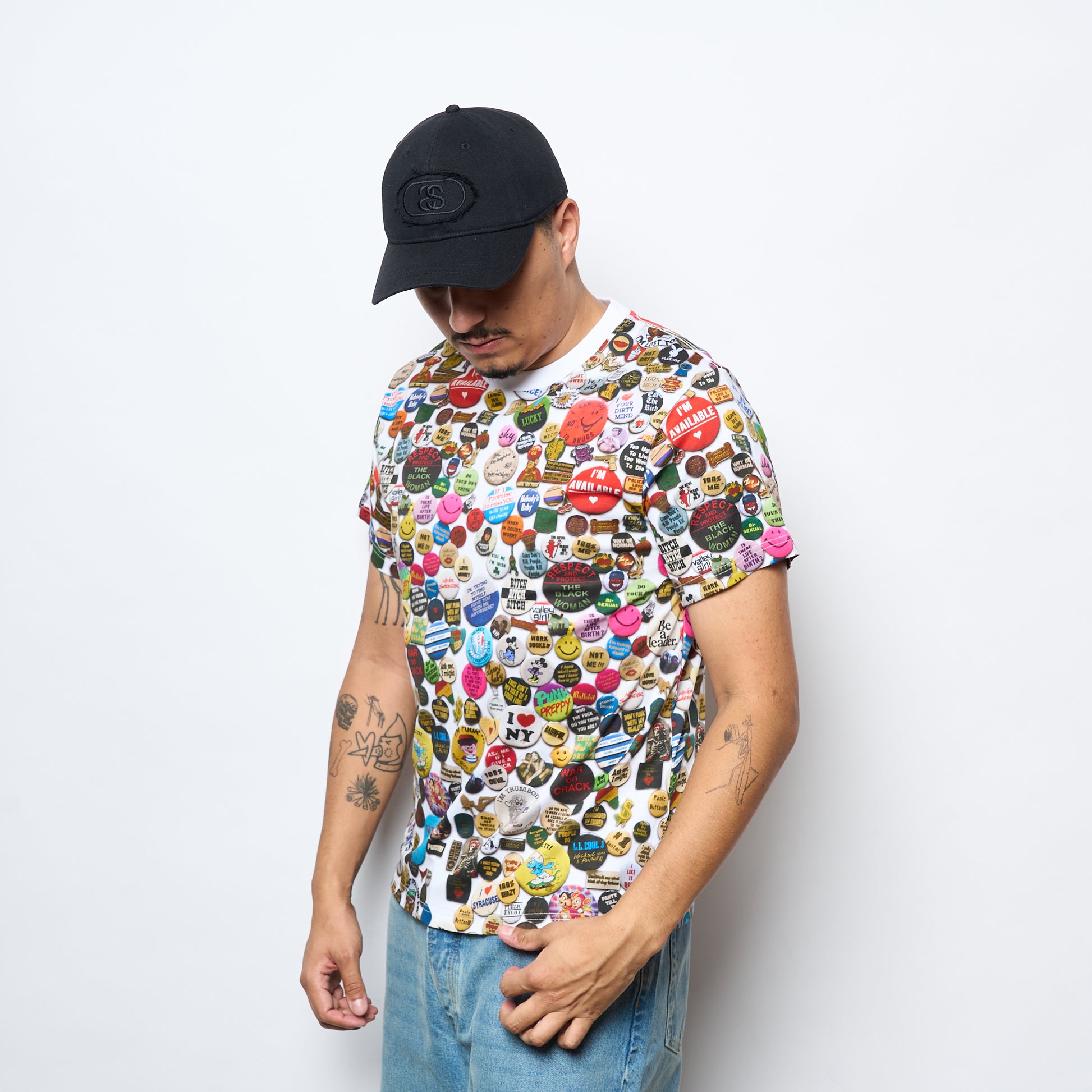 Violet Skateboards - Pins Tee (White)