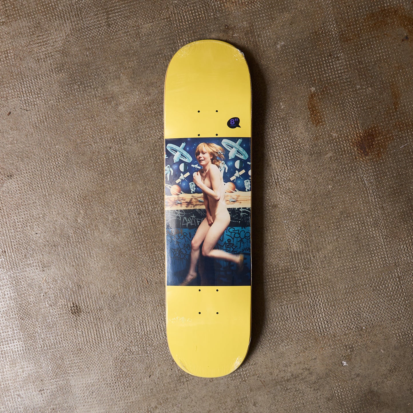 Violet Skateboards -  Ryan McGinley "Lizzy" Deck (Yellow) 8