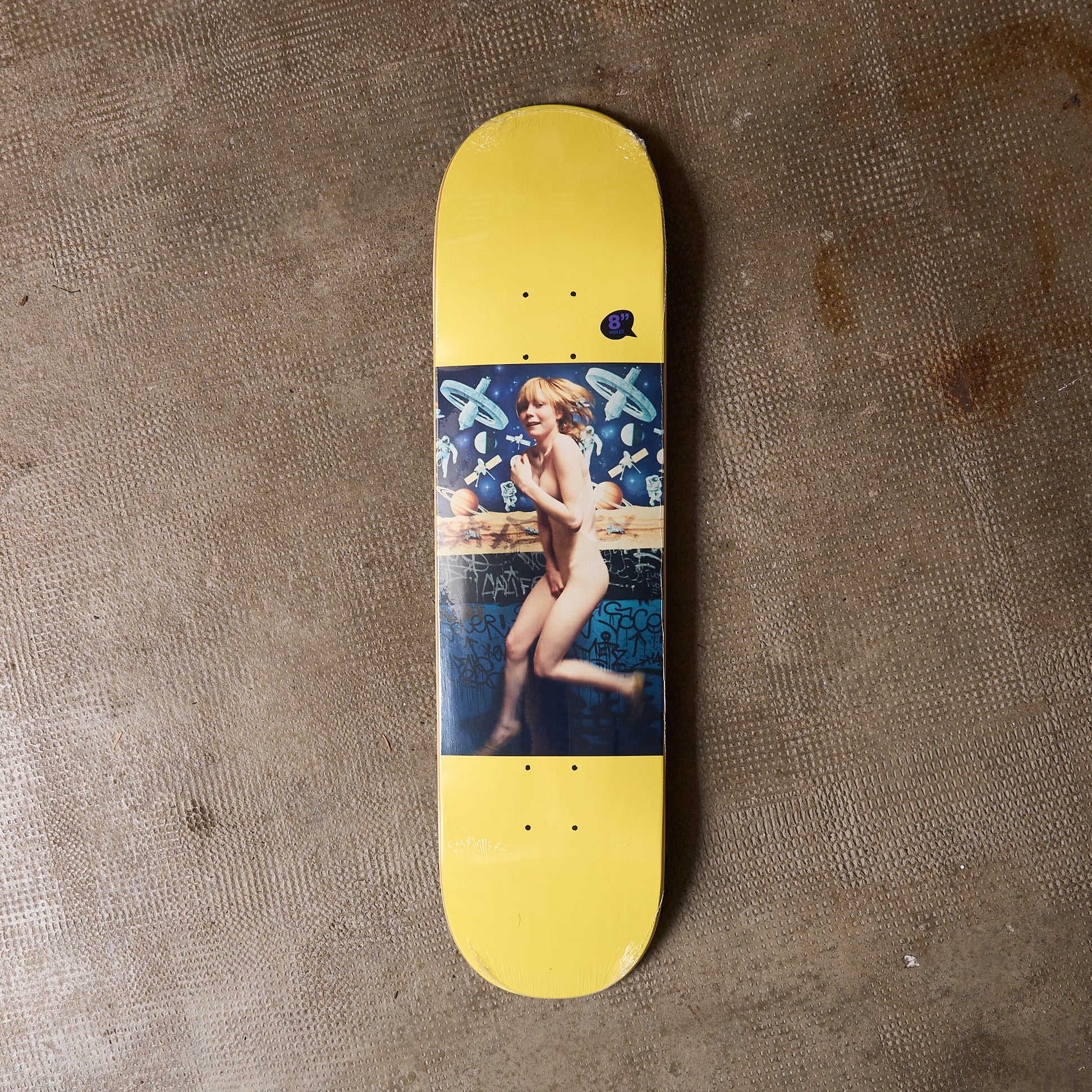 Violet Skateboards -  Ryan McGinley "Lizzy" Deck (Yellow) 8