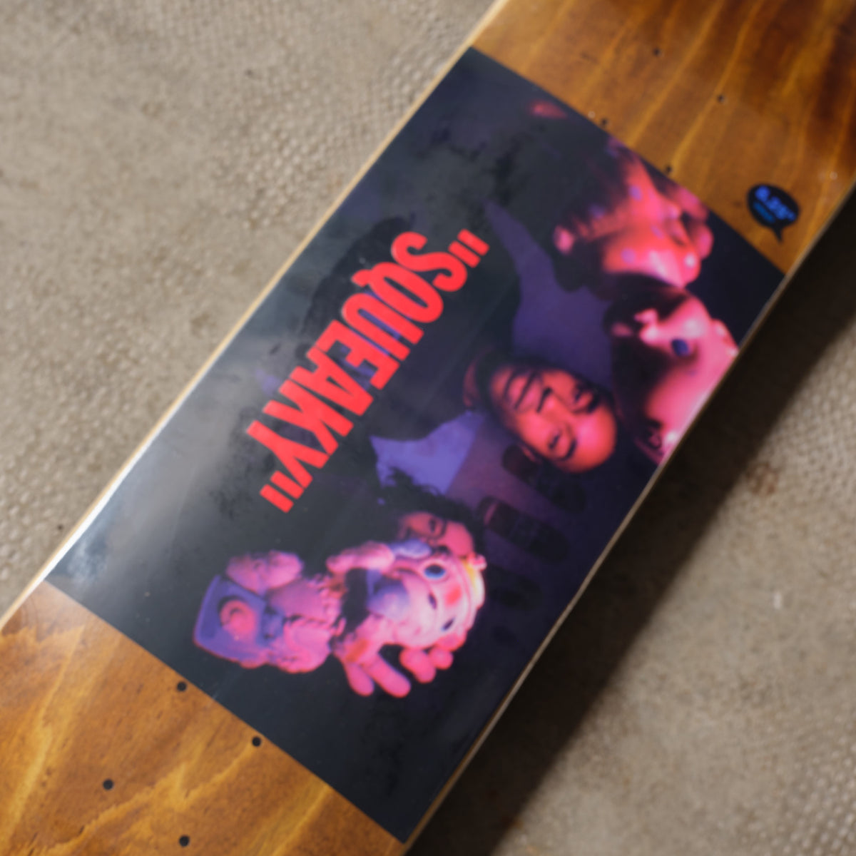 Violet Skateboards - Squeaky Brown Deck 8.25
