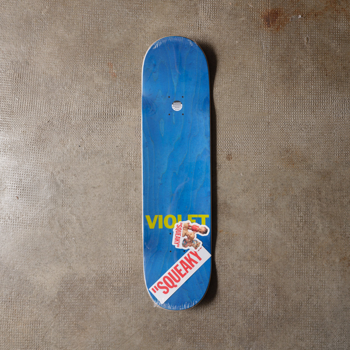 Violet Skateboards - Squeaky Brown Deck 8.25