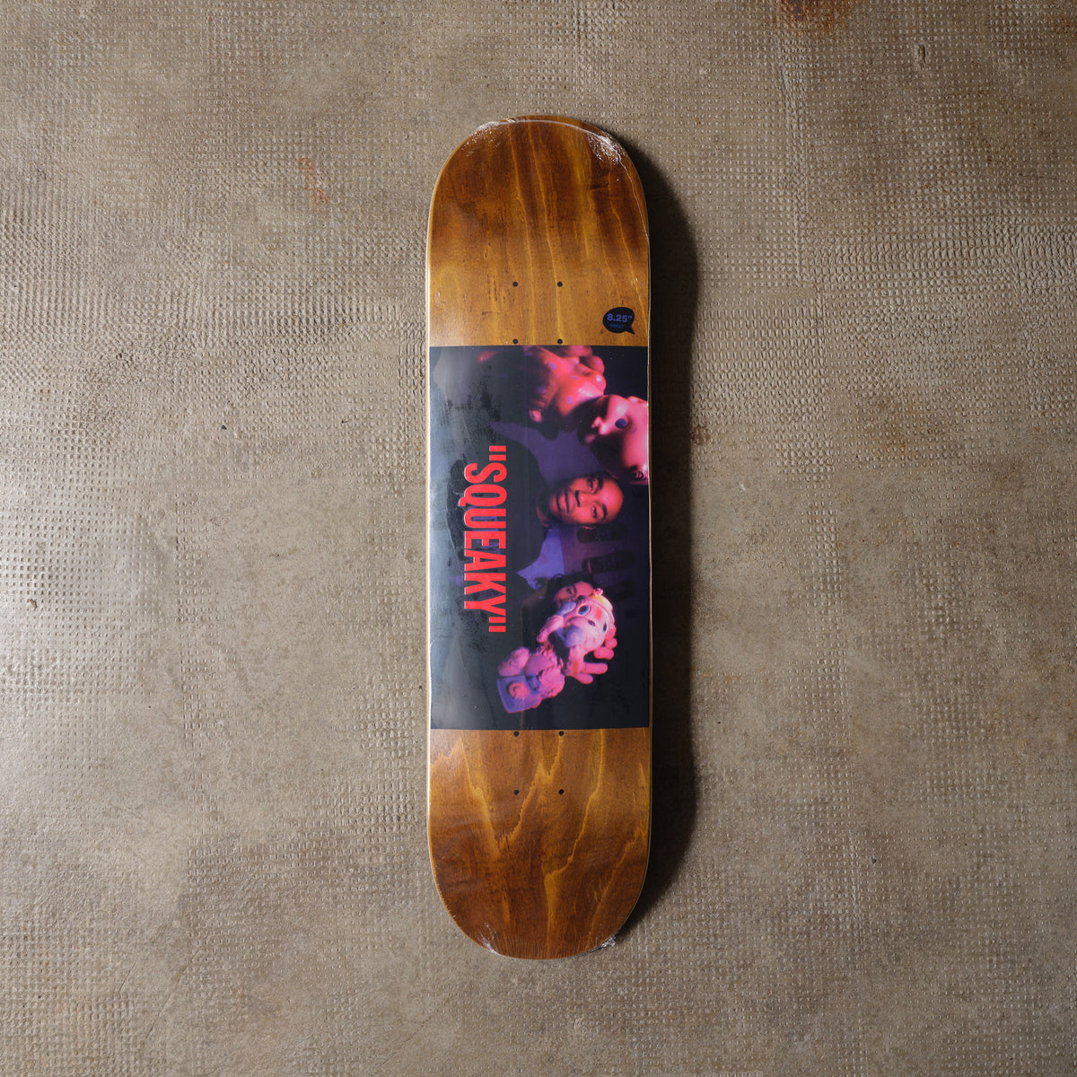 Violet Skateboards - Squeaky Brown Deck 8.25