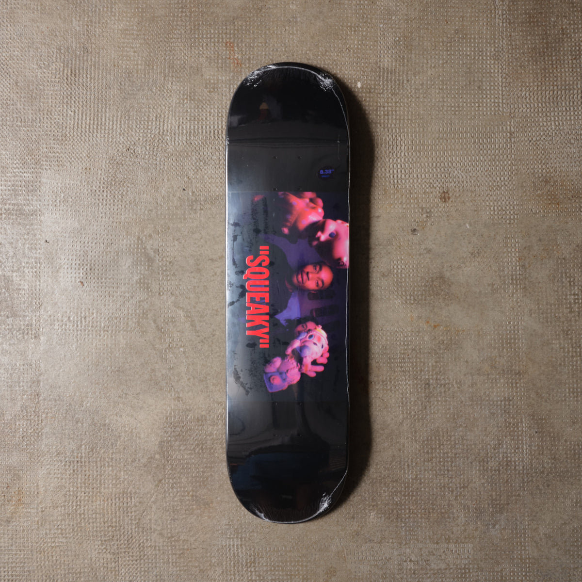 Violet Skateboards - Squeaky Deck Black