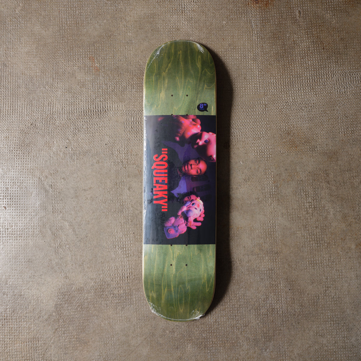 Violet Skateboards - Squeaky Green Deck 8