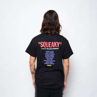 Violet Skateboards - Squeaky Tee Black