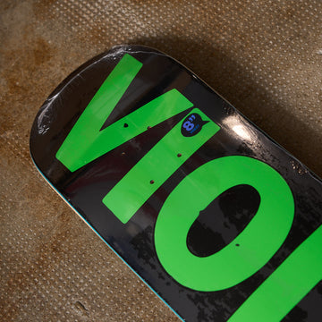 Violet Skateboards - Stamp Deck Black 8