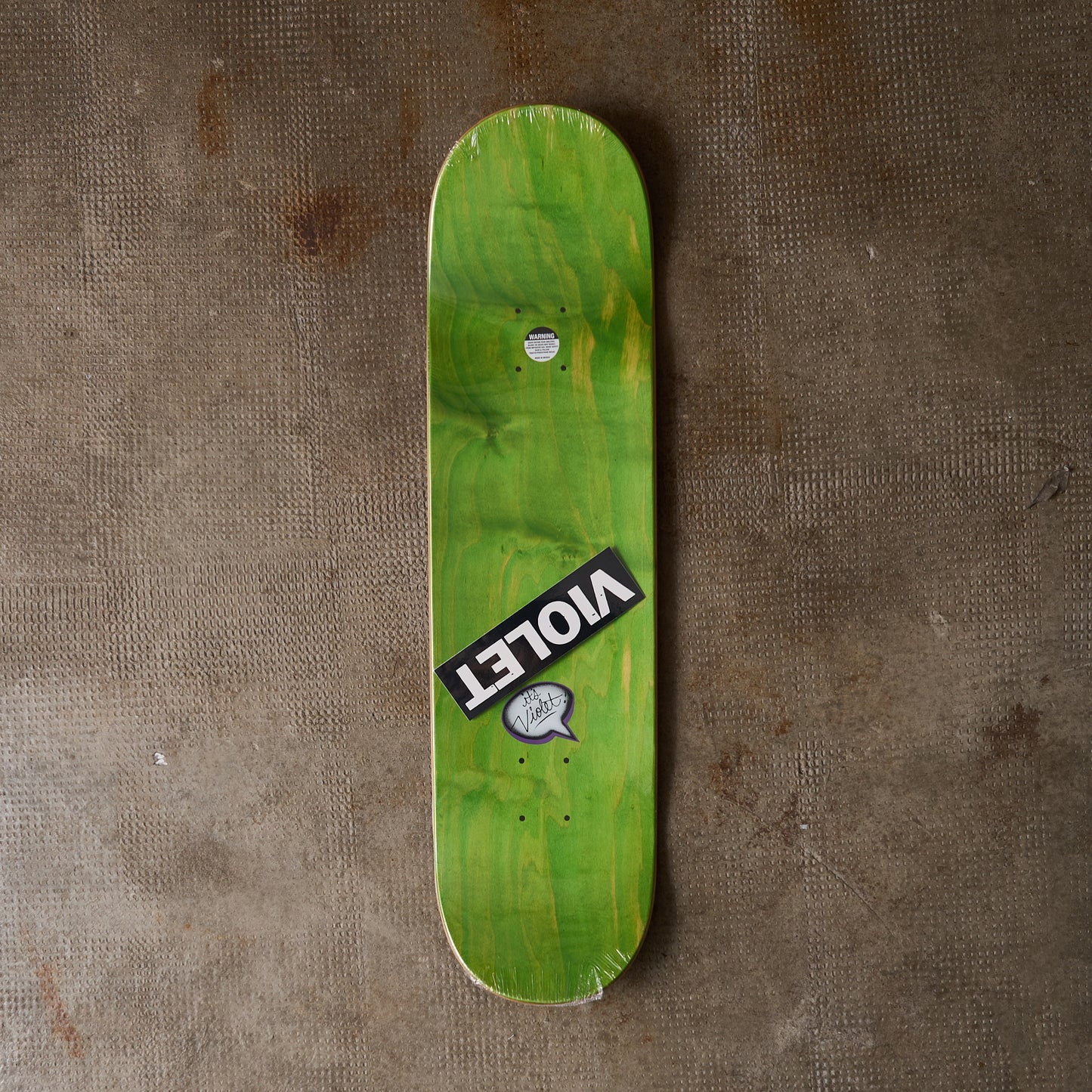 Violet Skateboards - Stamp Deck Navy 8.28