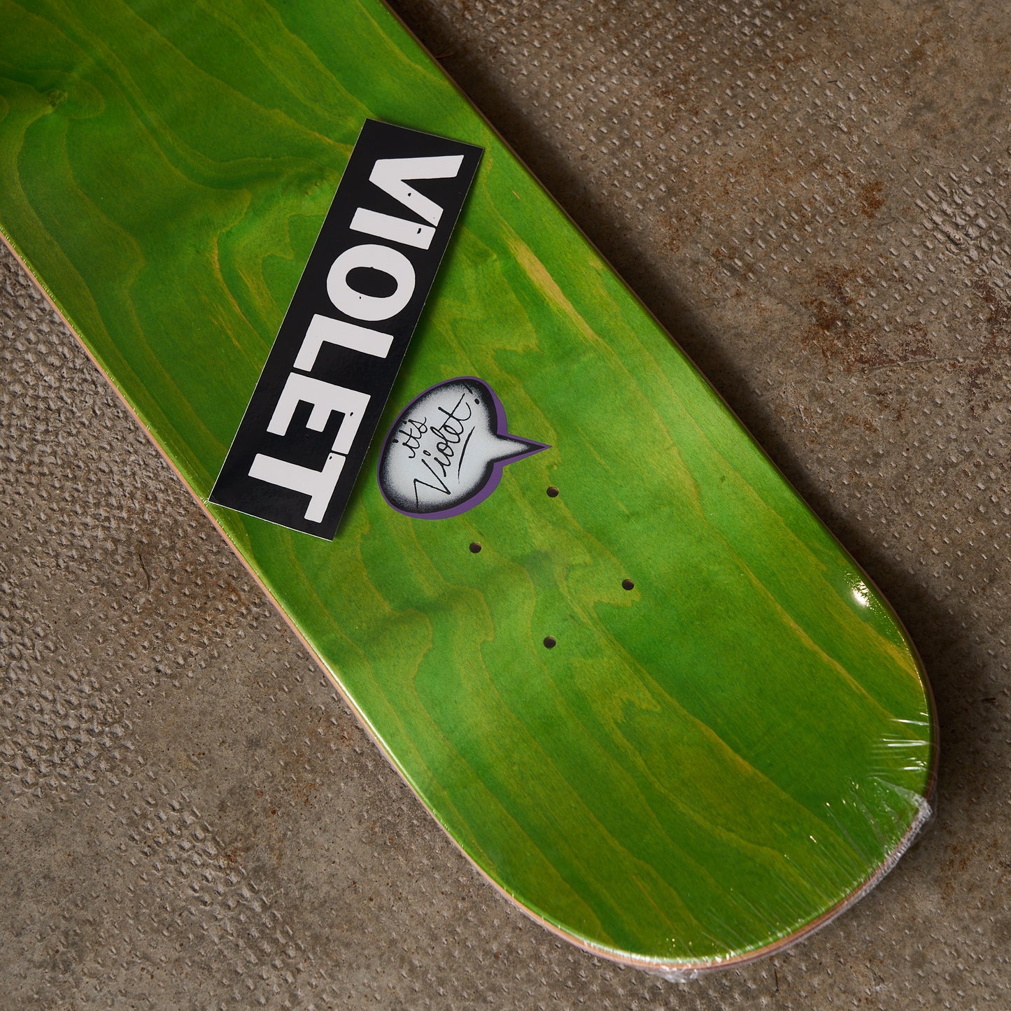 Violet Skateboards - Stamp Deck Navy 8.28