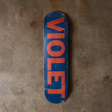 Violet Skateboards - Stamp Deck Navy 8.28