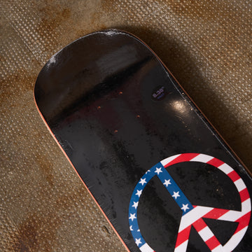 Violet Skateboards - US Peace Deck Black 8.38