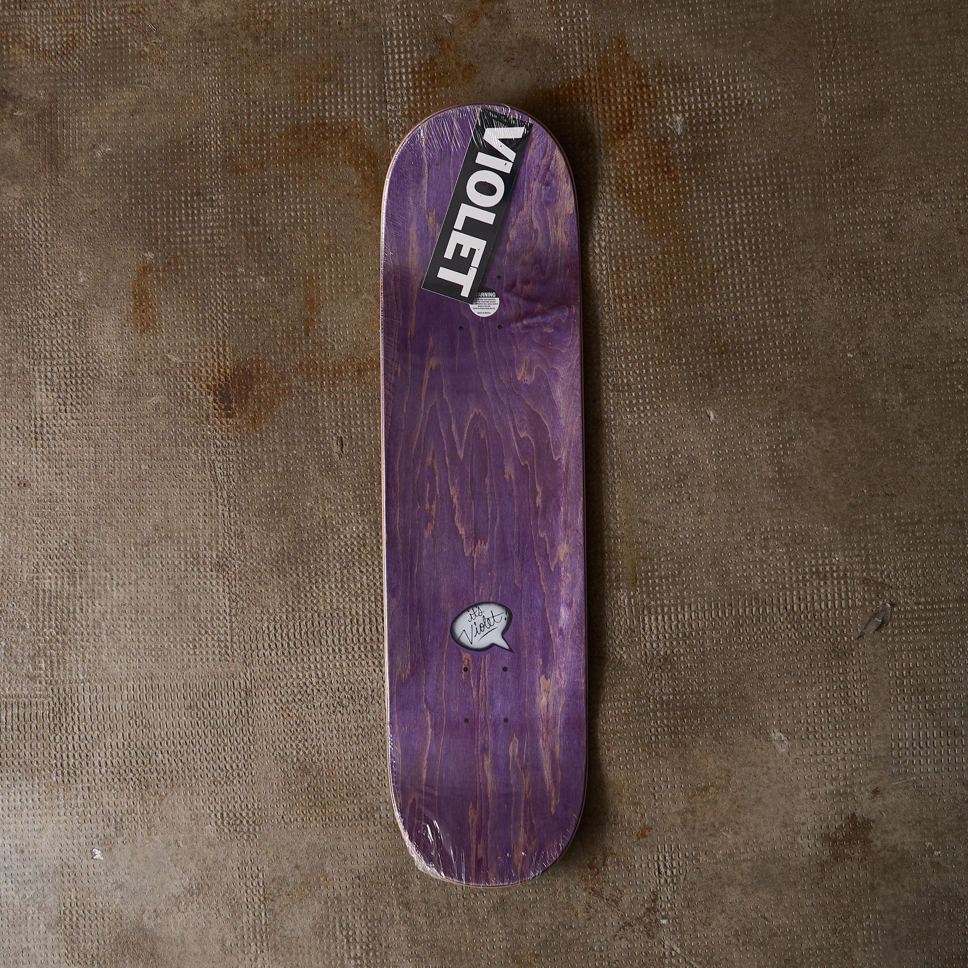 Violet Skateboards - US Peace Deck Black 8.38