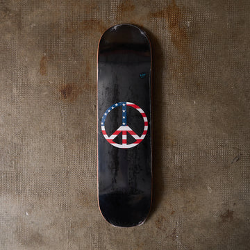Violet Skateboards - US Peace Deck Black 8.38