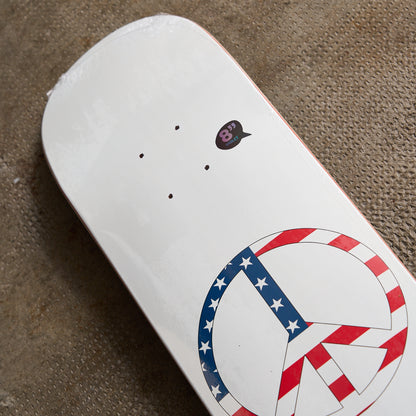 Violet Skateboards - US Peace Deck White 8