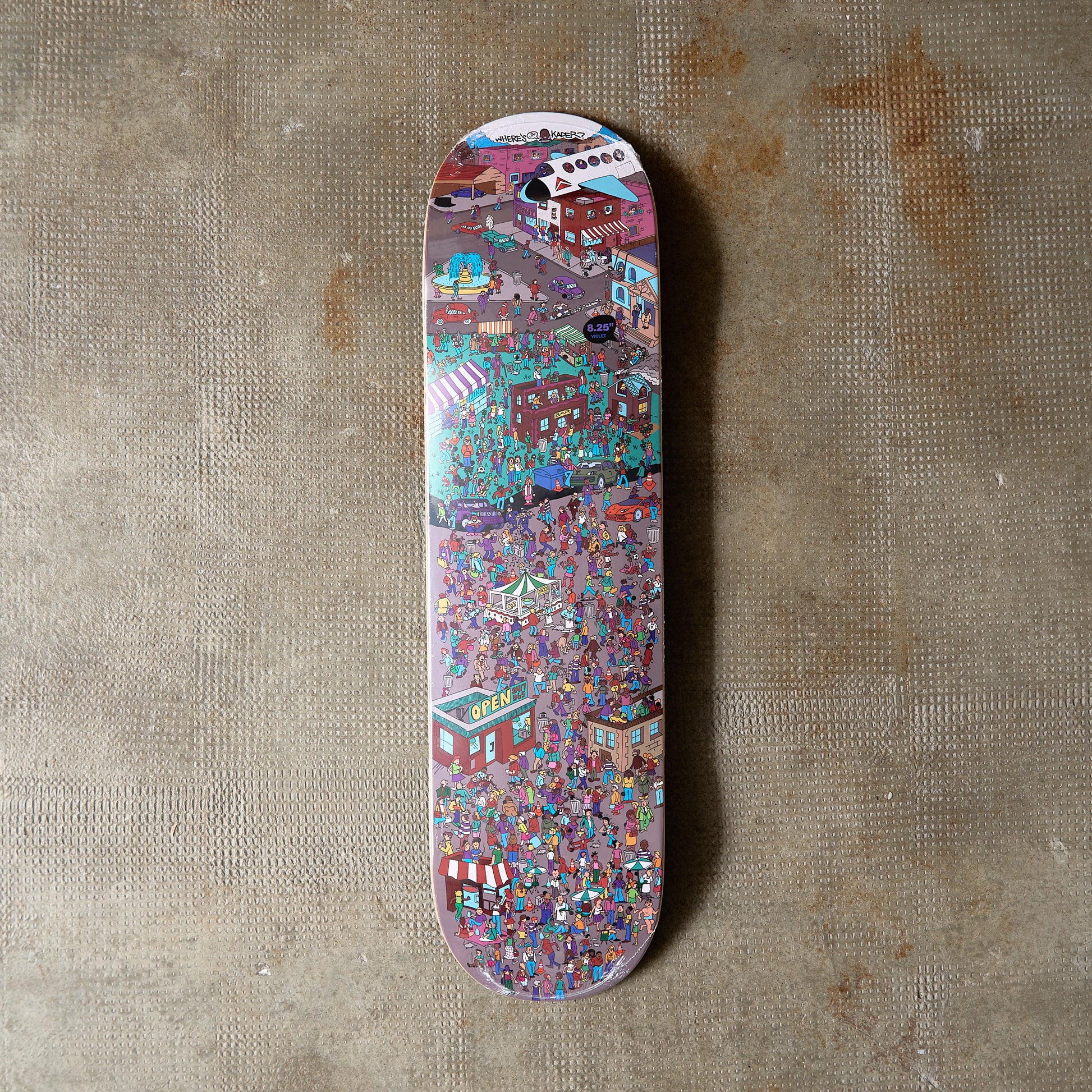 Violet Skateboards - "Where's Kader" Kader Sylla Deck 