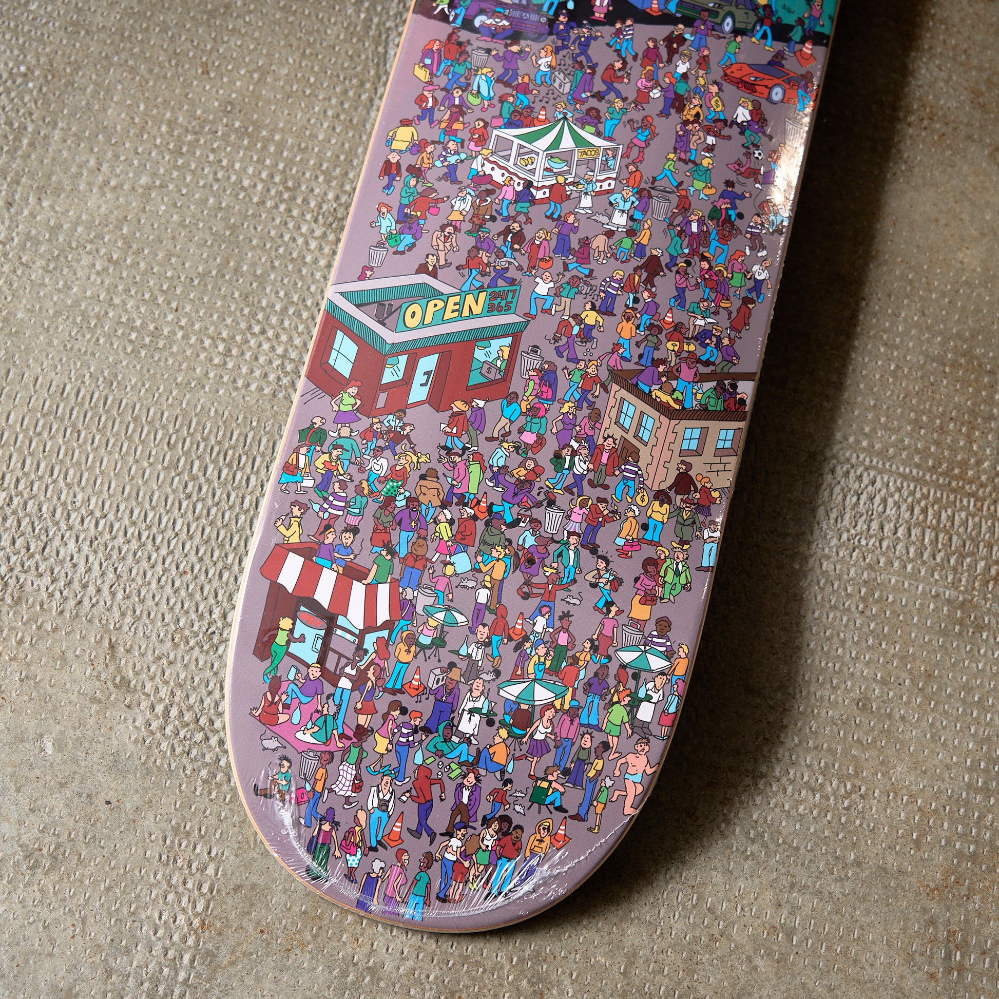 Violet Skateboards - "Where's Kader" Kader Sylla Deck 