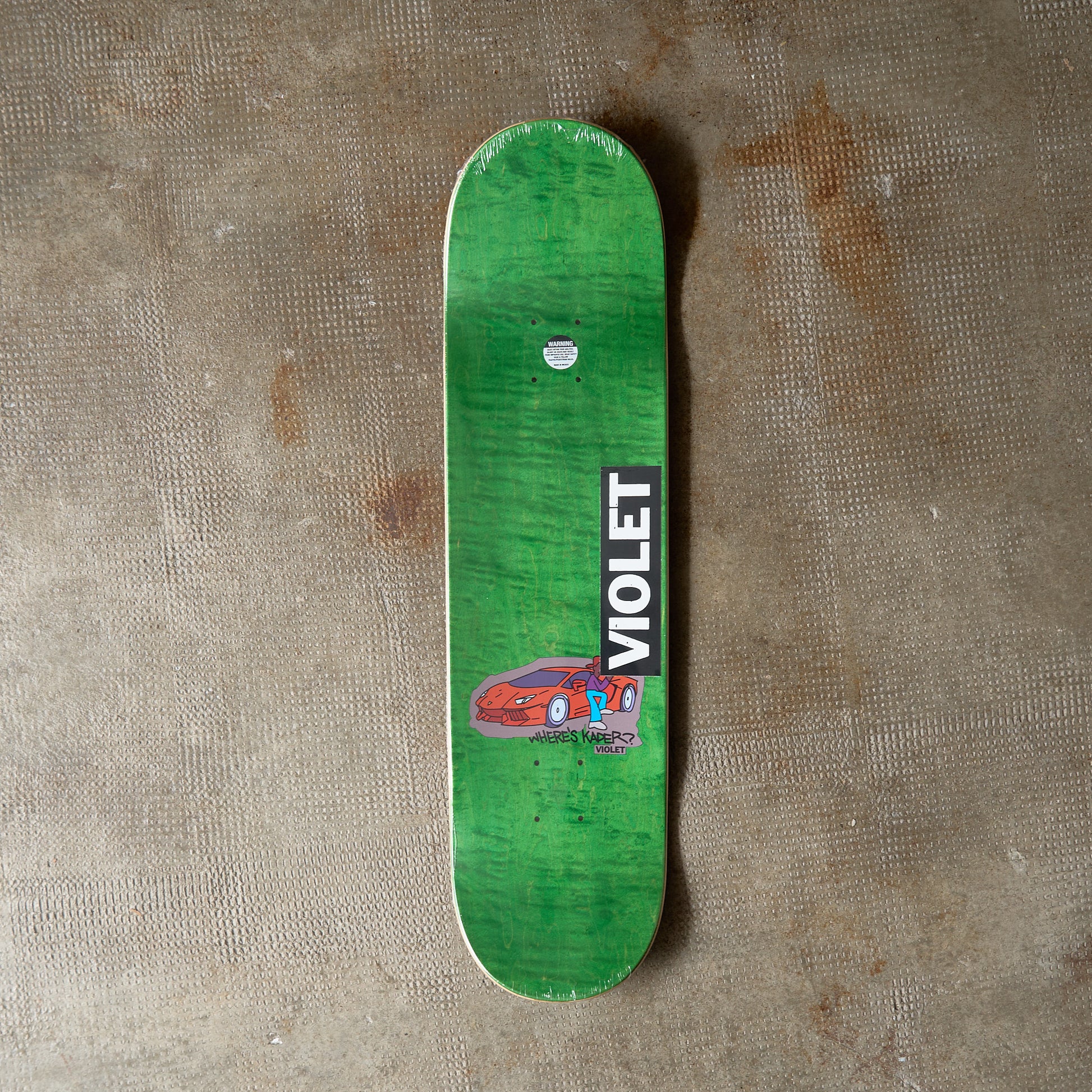 Violet Skateboards - "Where's Kader" Kader Sylla Deck 