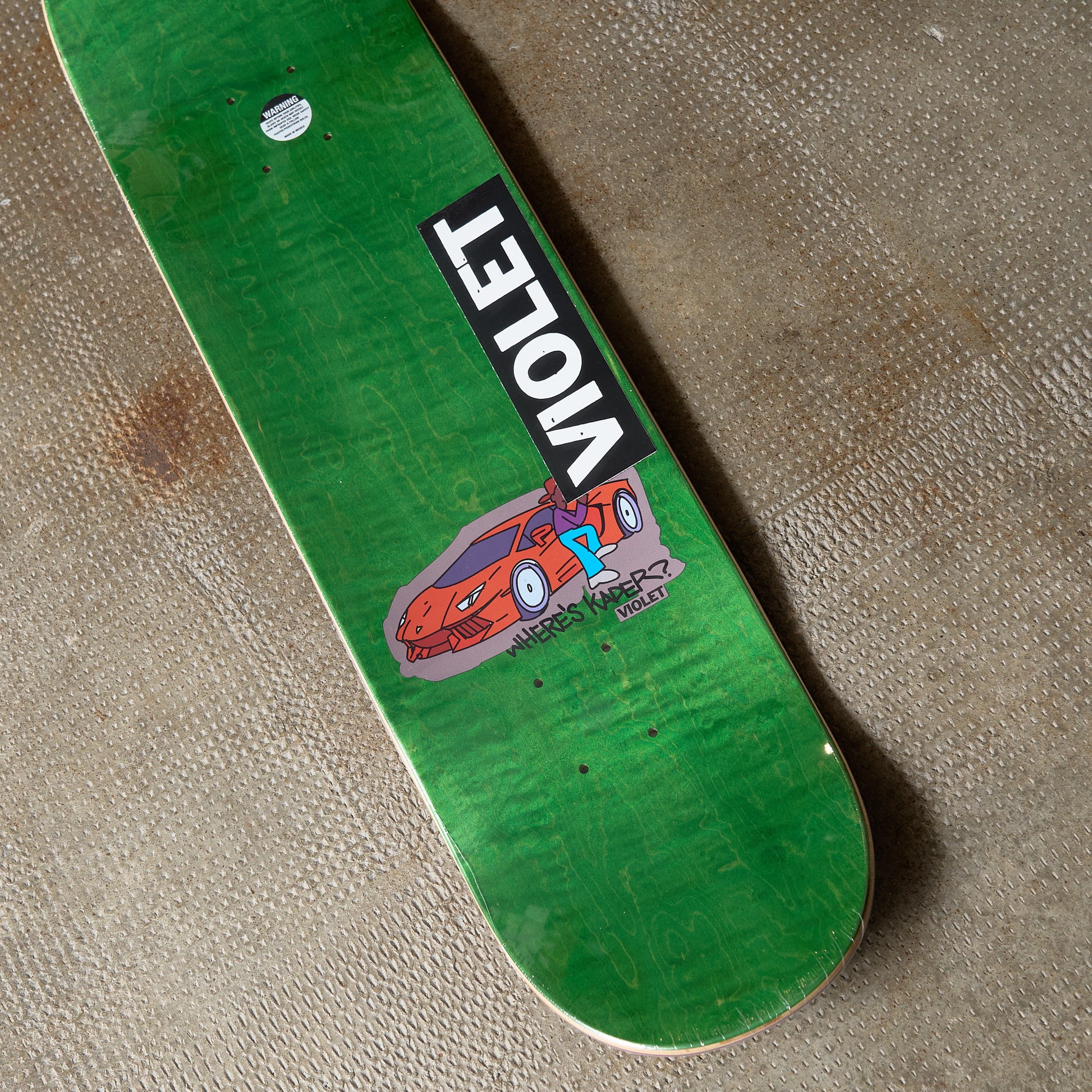 Violet Skateboards - "Where's Kader" Kader Sylla Deck 