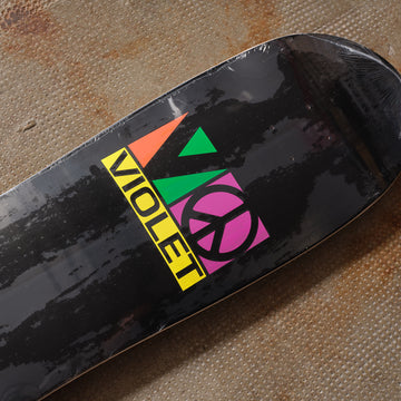 Violet Skateboards Block Team Shaped Deck