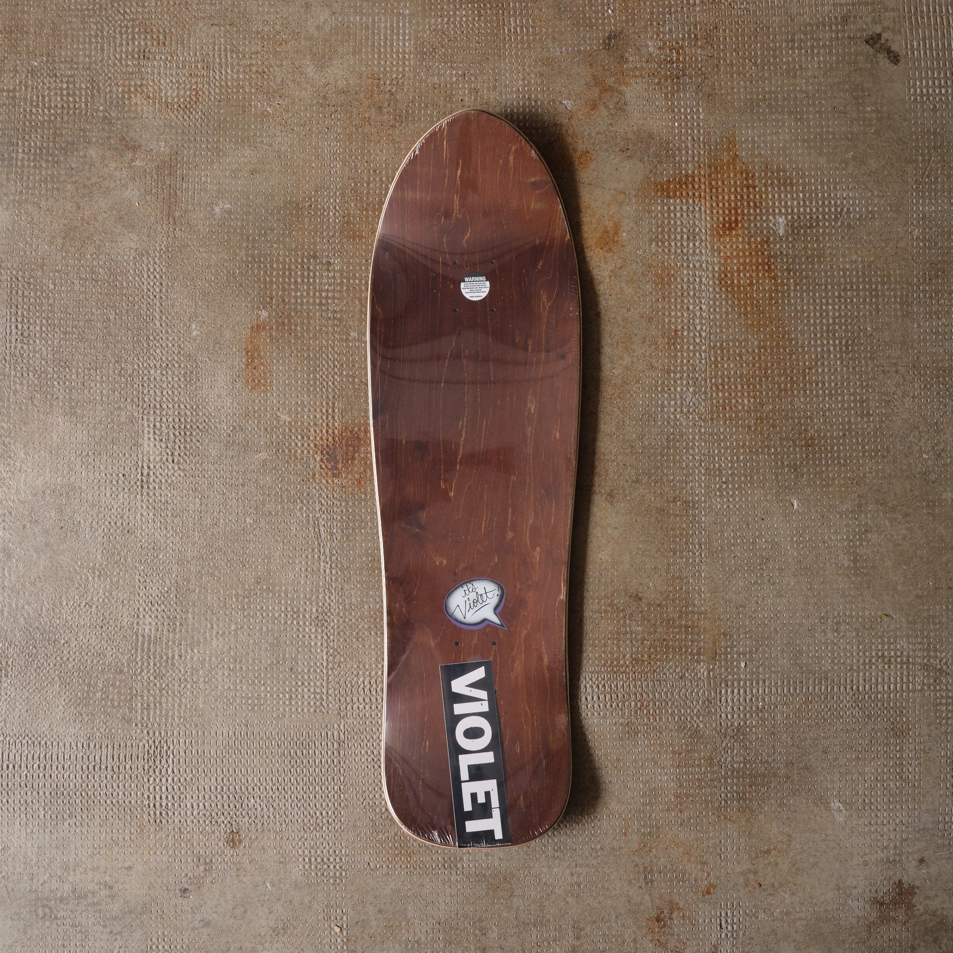 Violet Skateboards Block Team Shaped Deck