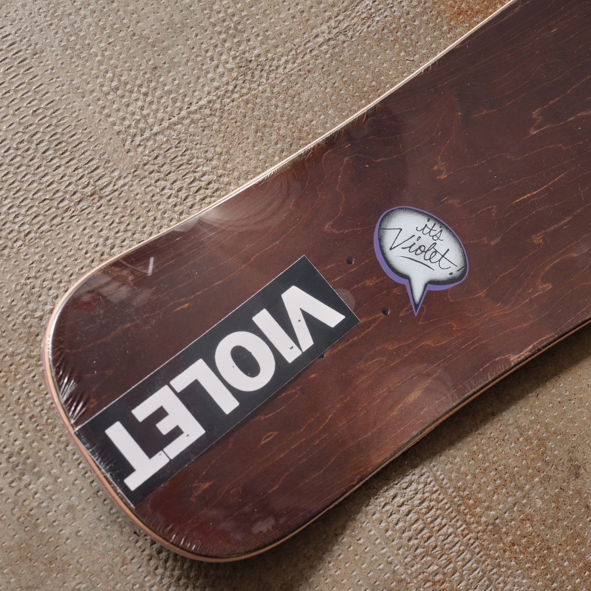 Violet Skateboards Block Team Shaped Deck