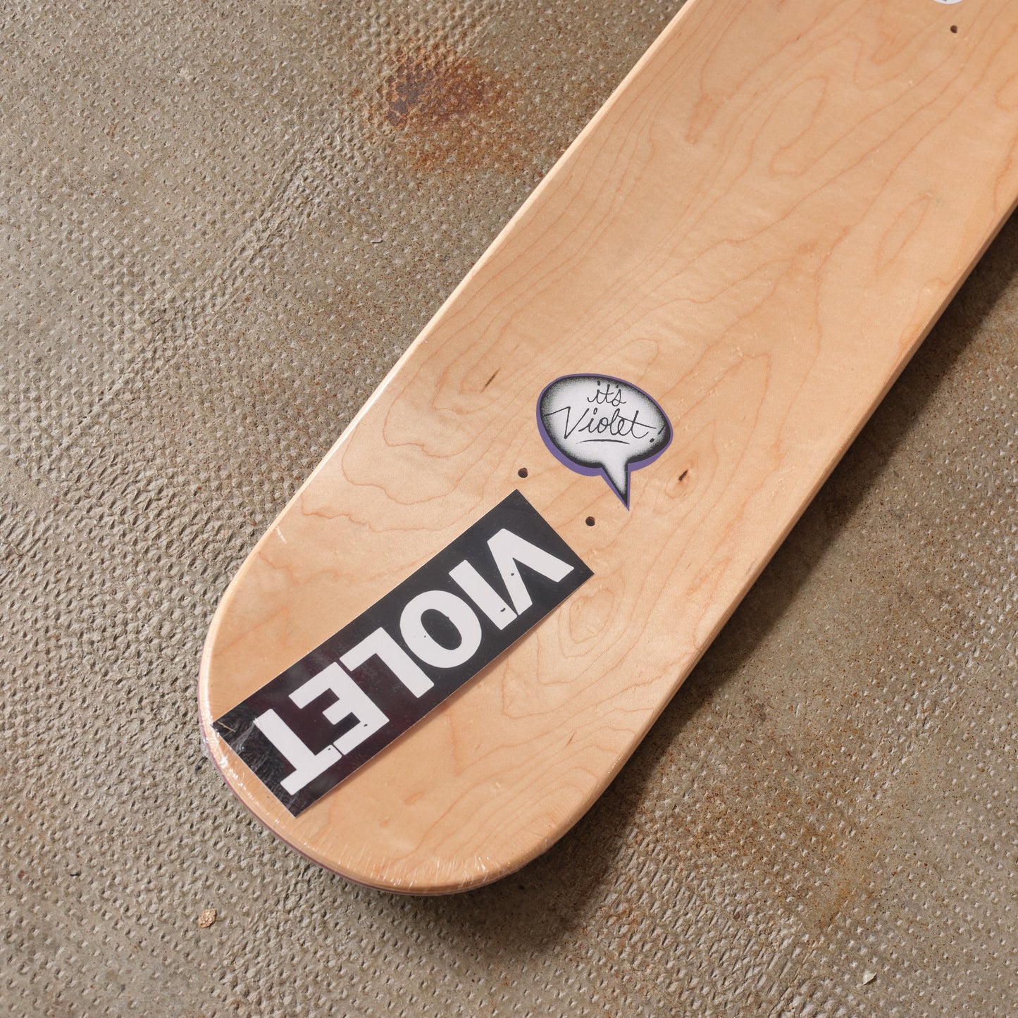 Violet Skateboards Cross Team Deck