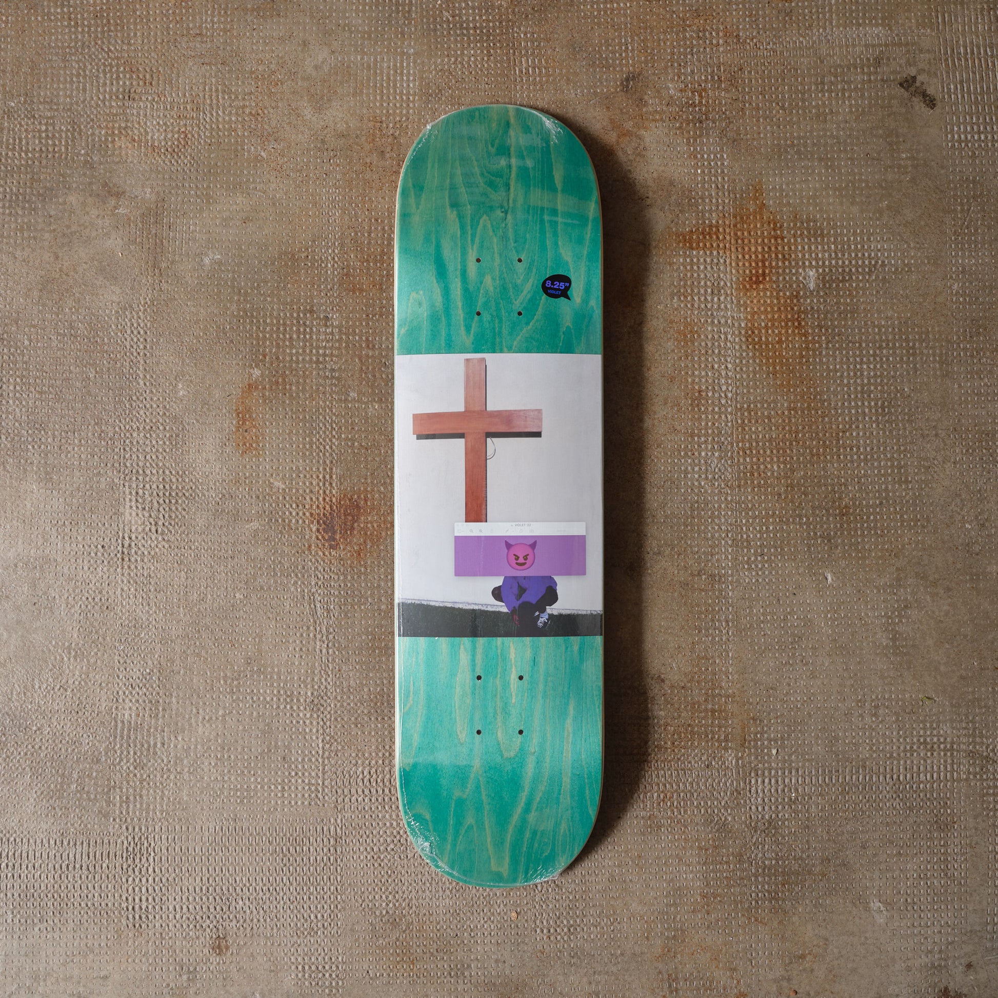 Violet Skateboards Cross Team Deck