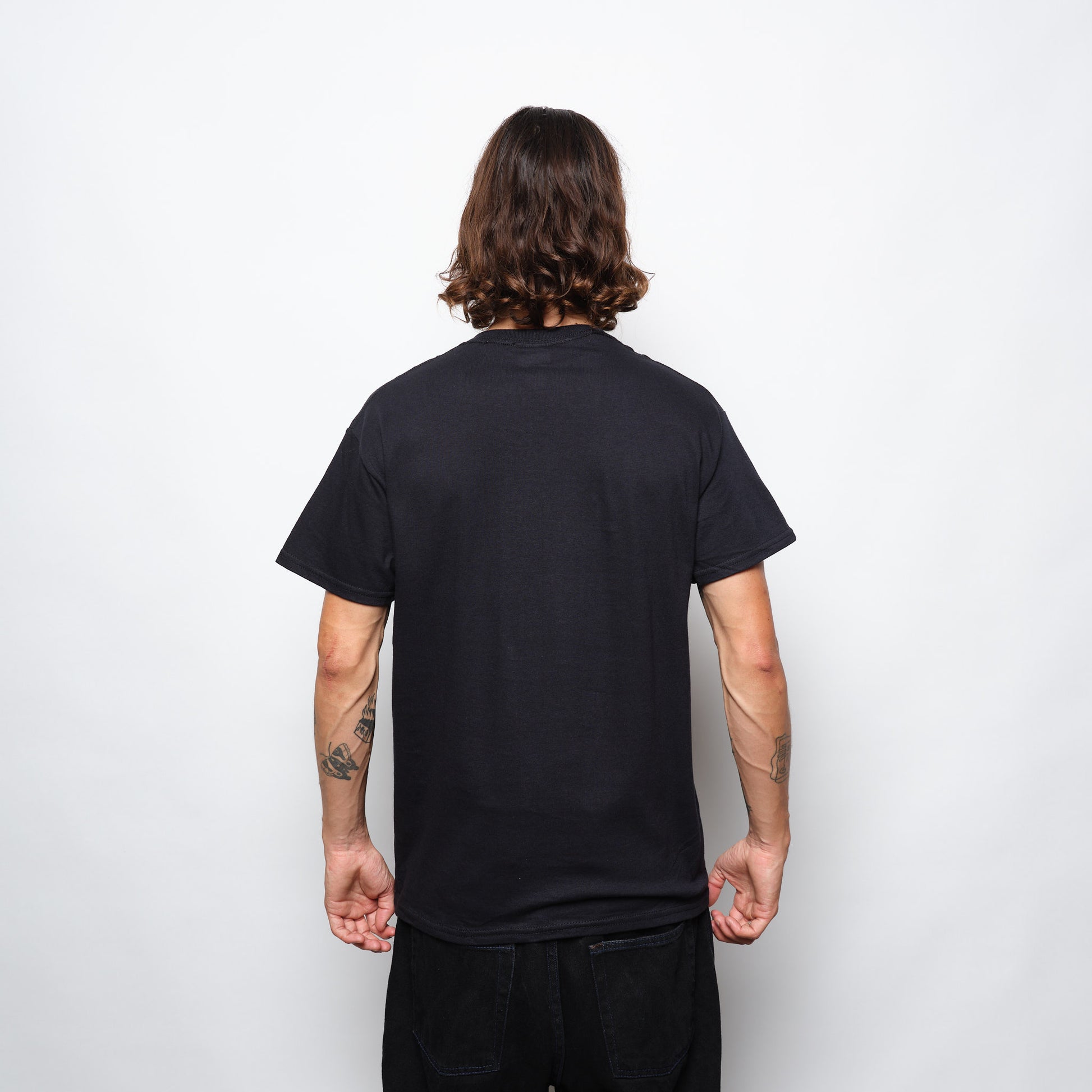 Violet Skateboards Team Cross Tee Black