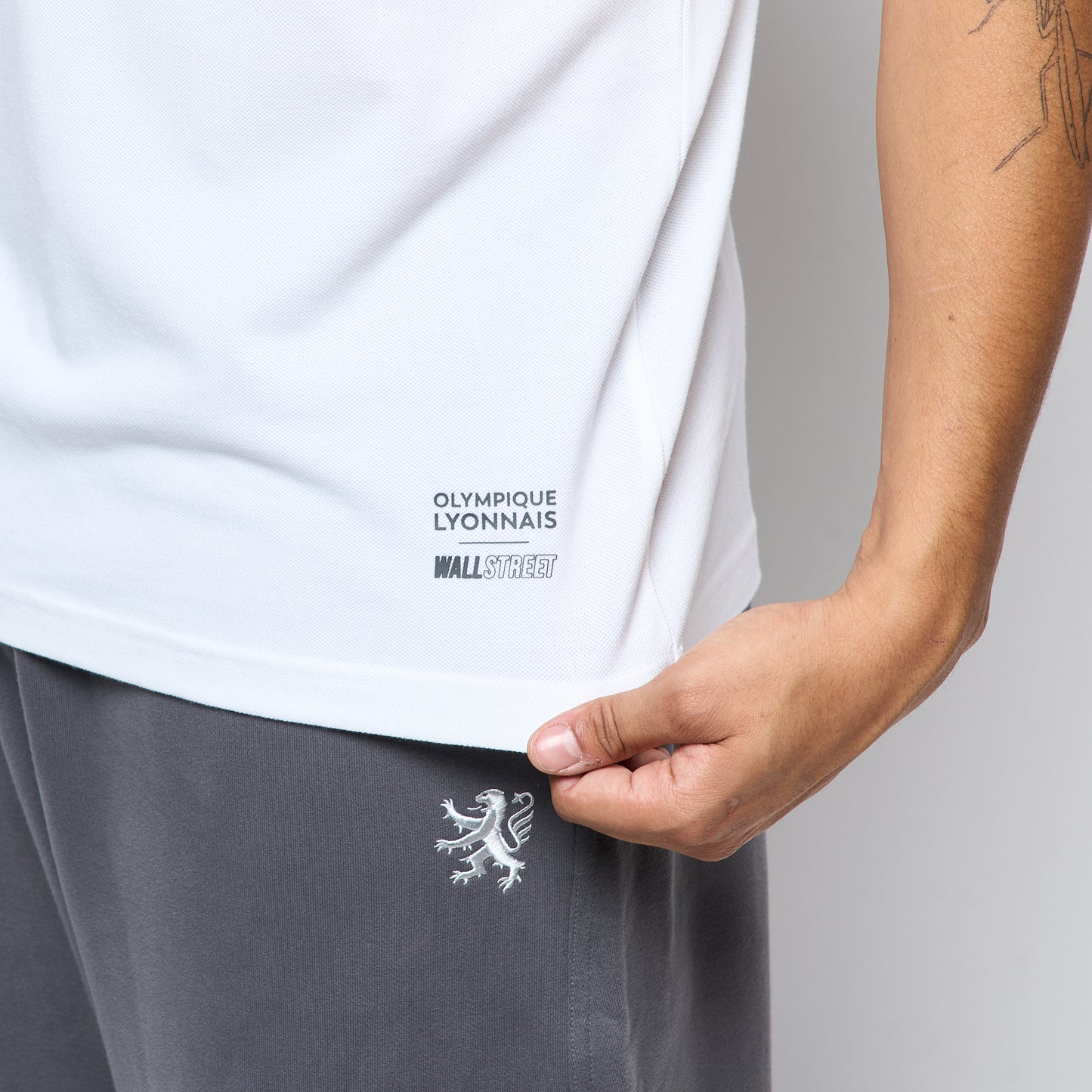 Wallstreet Skateshop x ADIDAS Skateboarding - Football Jersey (White/Light Solid Grey/Active Pink)