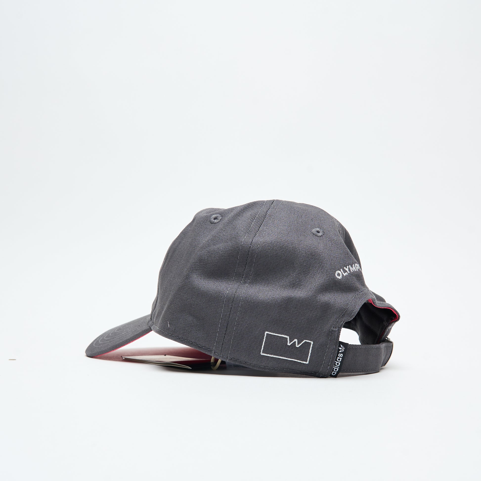 Wallstreet Skateshop x ADIDAS Skateboarding - WS OL 5 Panel Hat (Light Solid Grey)