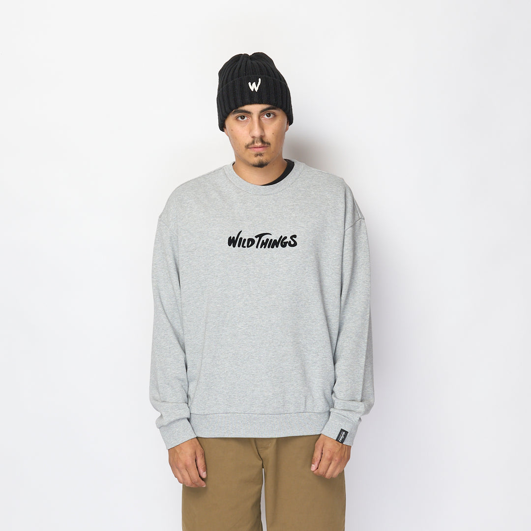 Wild Things - Logo Crew Neck (Grey)