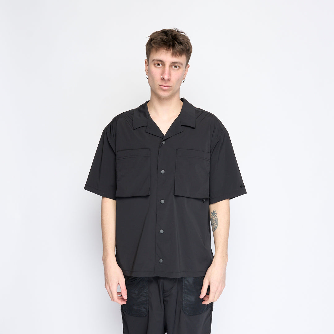 Wild Things - Short Sleeves Camp Shirt (Black)