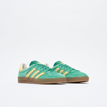 adidas originals - Gazelle Indoor (Semi Court Green/Almost Yellow/Gum)