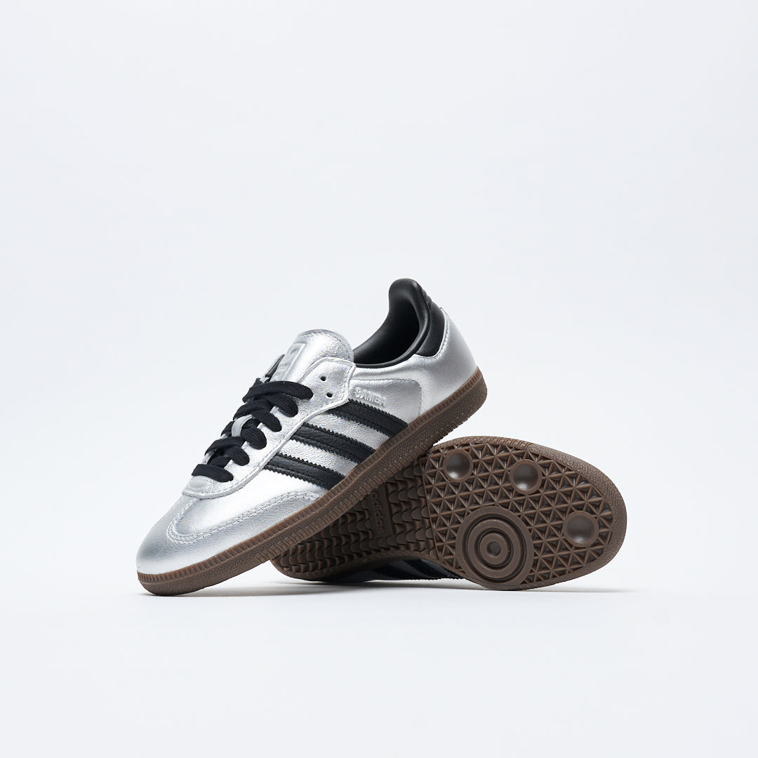 adidas Originals - Samba OG W (Silver Metallic/Core Black/Gum)