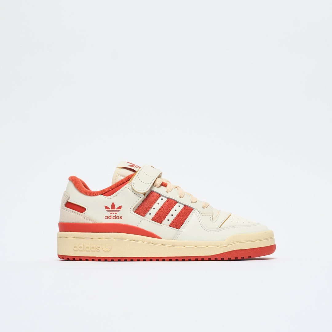 adidas originals - Forum 84 Low (Ivory/Preloved Red/Easy Yellow)