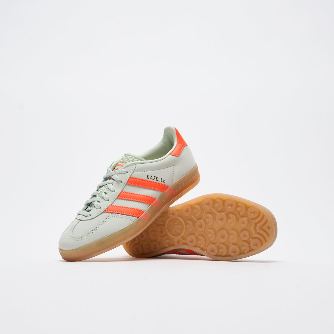 adidas originals - Gazelle Indoor (Linen Green/Solar Orange)
