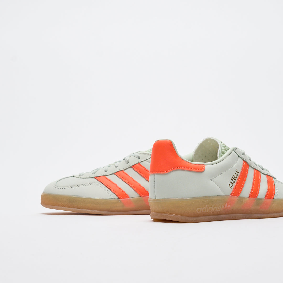 adidas originals - Gazelle Indoor (Linen Green/Solar Orange)