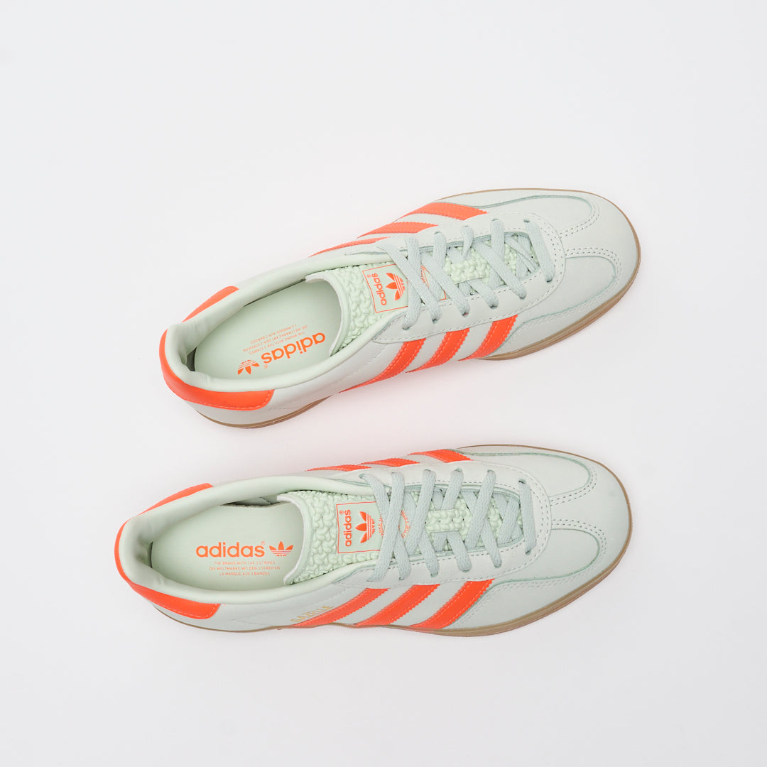 adidas originals - Gazelle Indoor (Linen Green/Solar Orange)